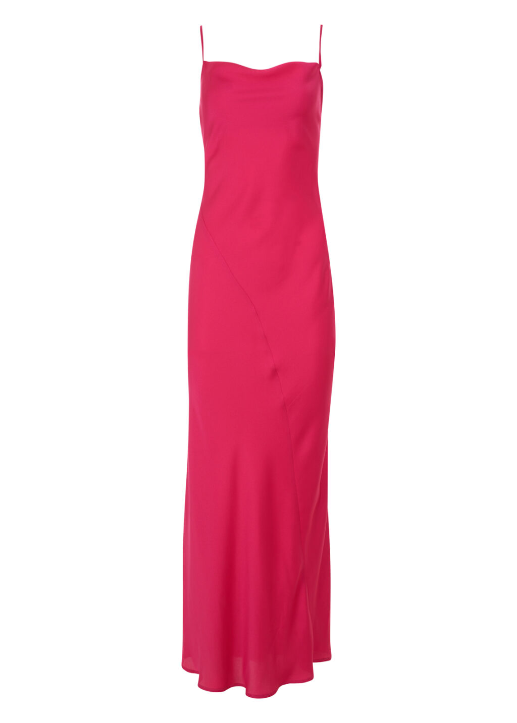 Love + Alicia Ray Satin Maxi Dress