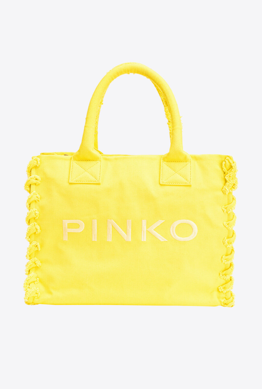 Pinko Beach Shopping Canvas Bag