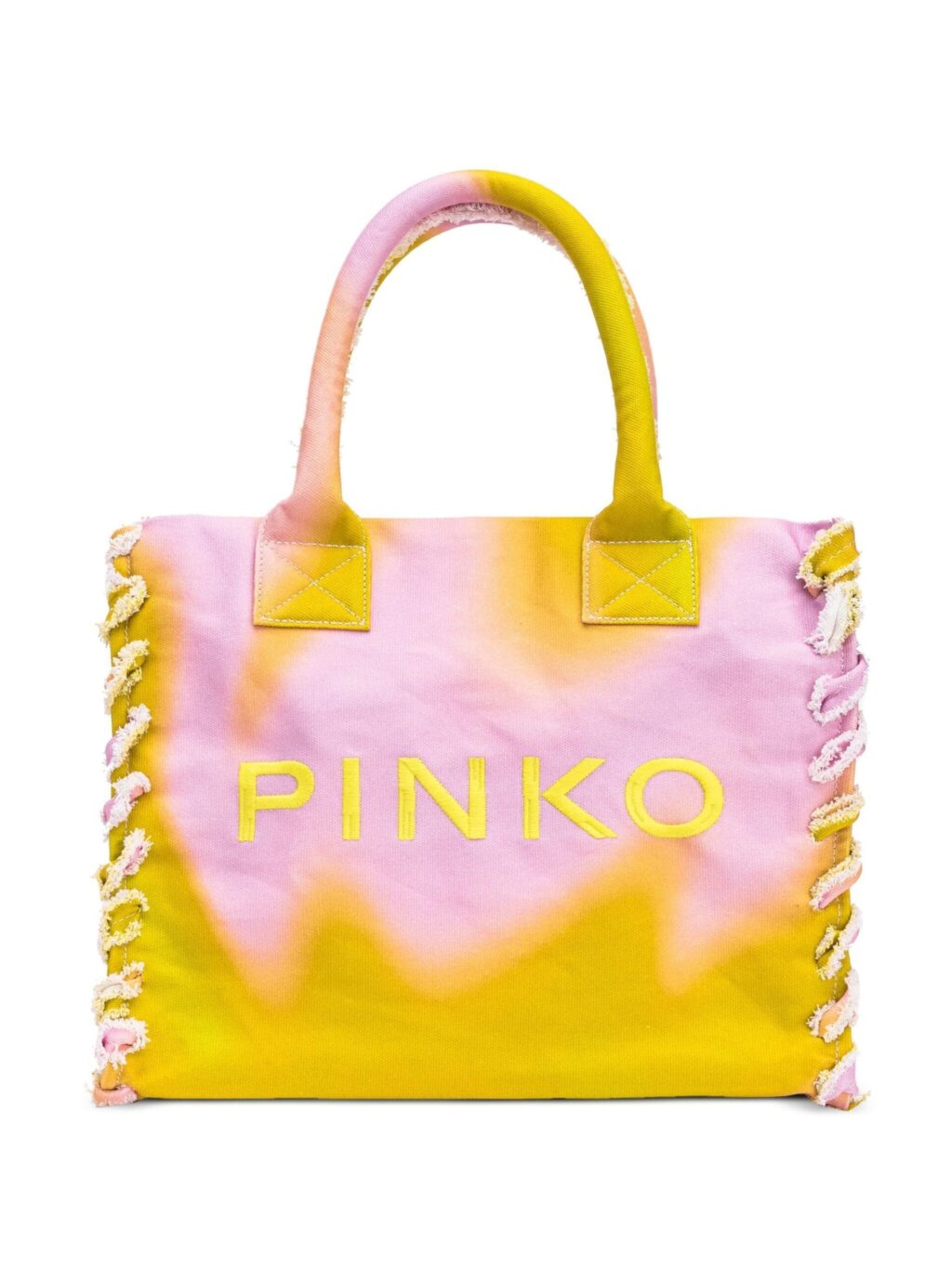 Pinko Beach Shopping Canvas Bag