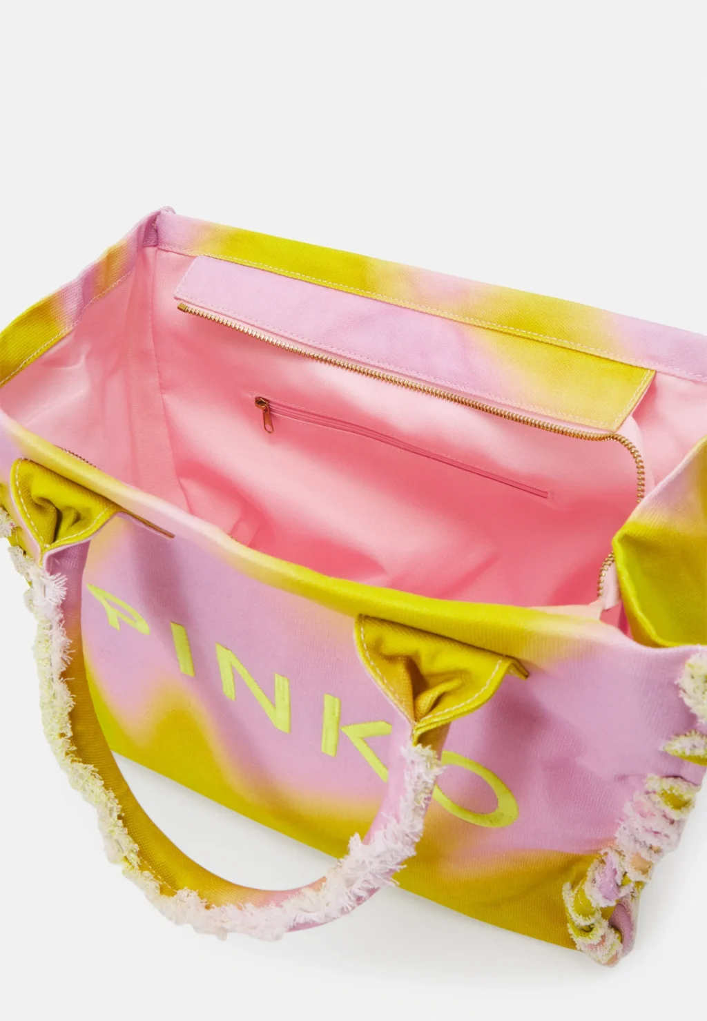 Pinko Beach Shopping Canvas Bag