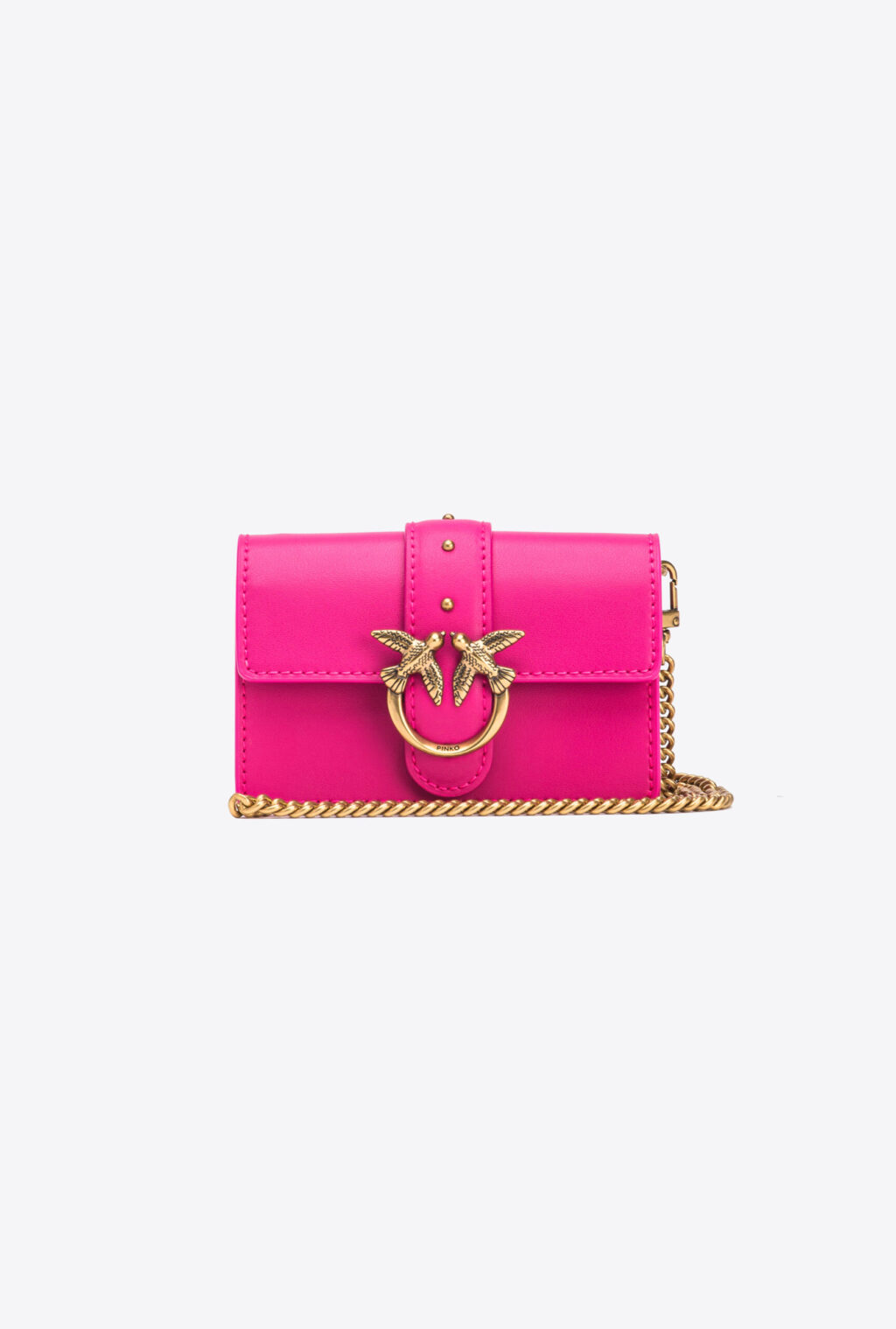 Pinko Micro Love One Simply Leather Bag