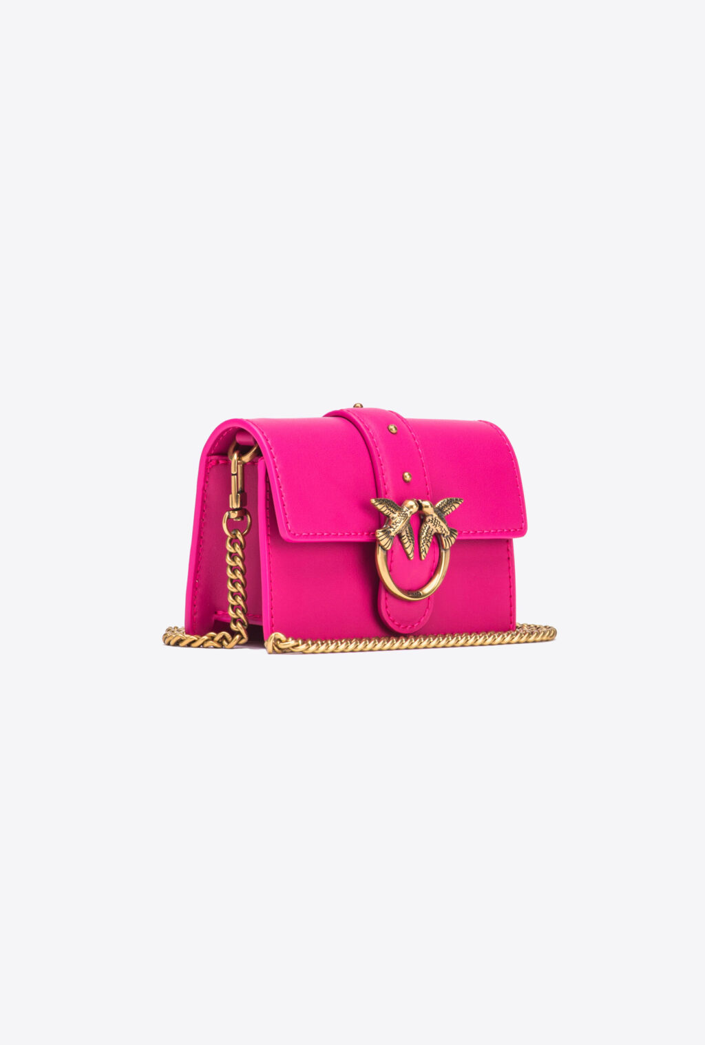 Pinko Micro Love One Simply Leather Bag