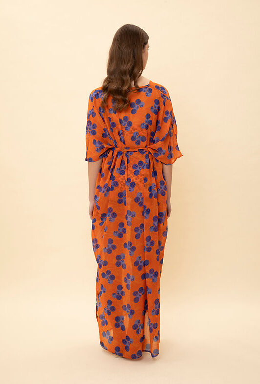 We Are Blueberries Kaftan Dress