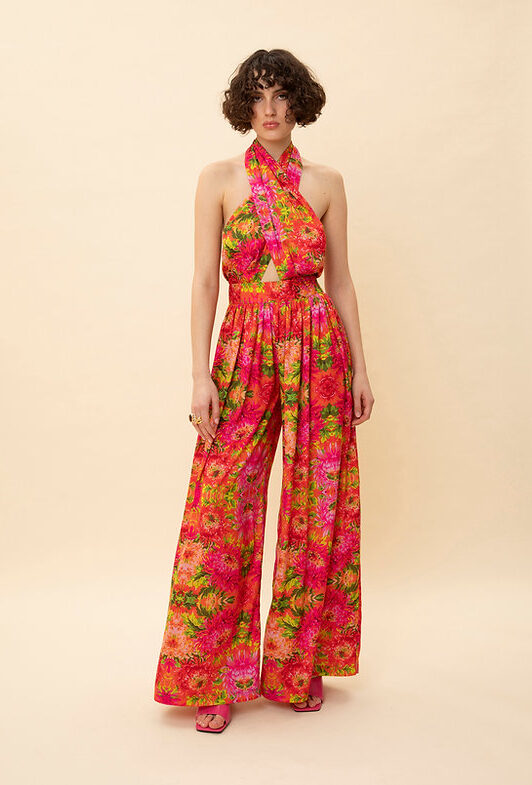 We Are X-Bust Floral Jumpsuit