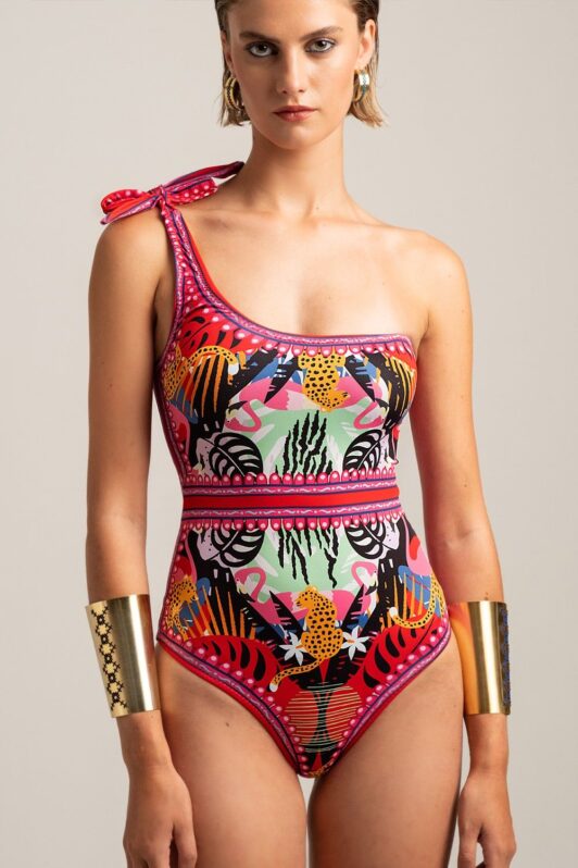 Peace & Chaos Tropical Swimsuit