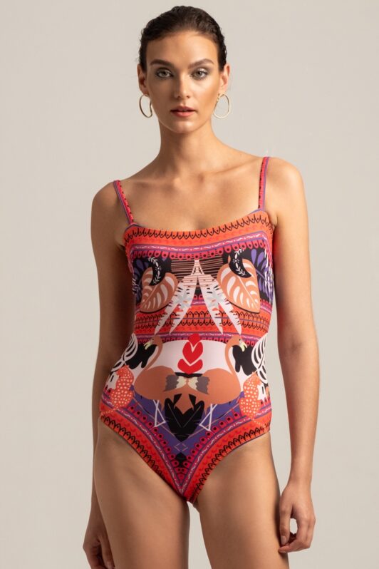 Peace & Chaos Fractal Swimsuit