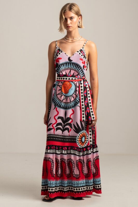 Peace & Chaos Eclipse Long Dress