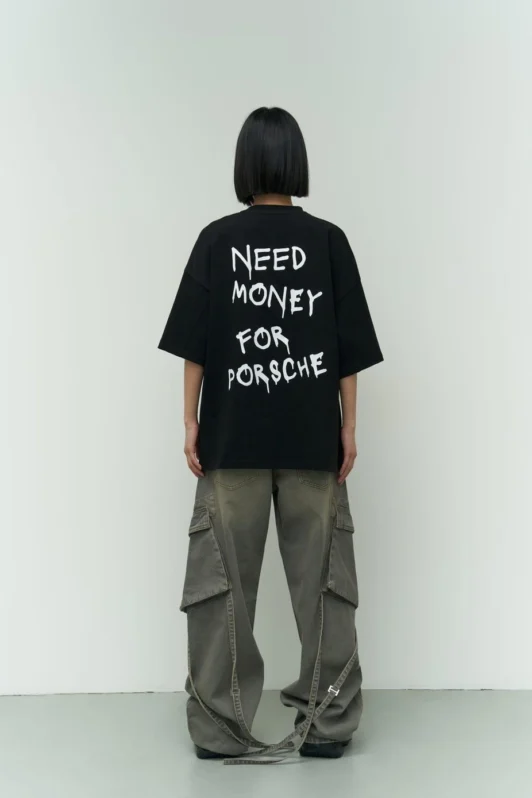 Need Money Oversized Μπλούζα