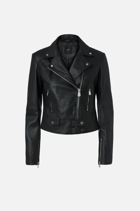 Biker Leather Short Jacket