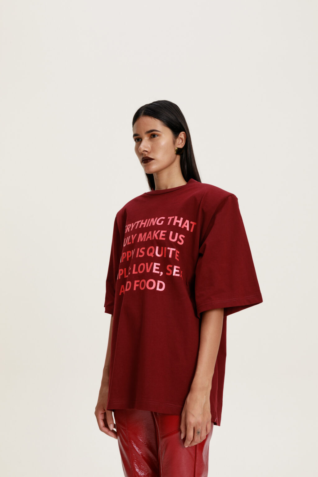 Harper T-Shirt Bordeaux