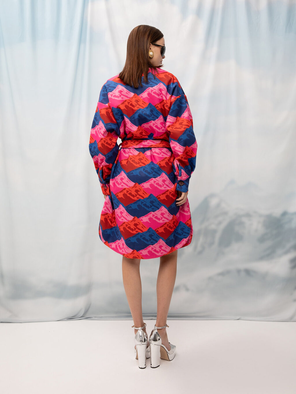 Mountains Oversized Coat