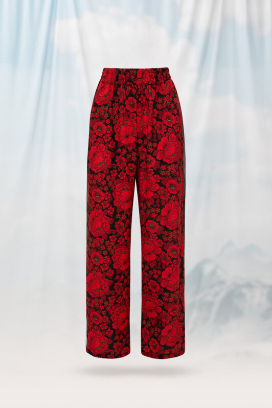 Pajama Pants Flowers