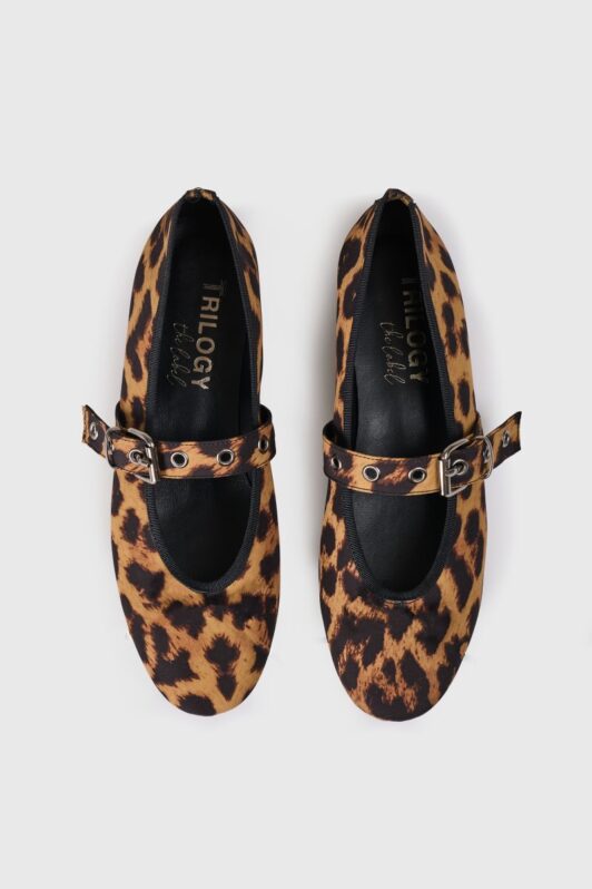 Repetto Leopard Μπαλαρίνες