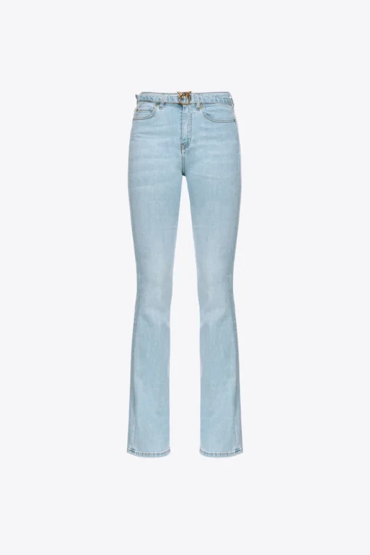 Τζιν Flared Από Baby Blue Denim