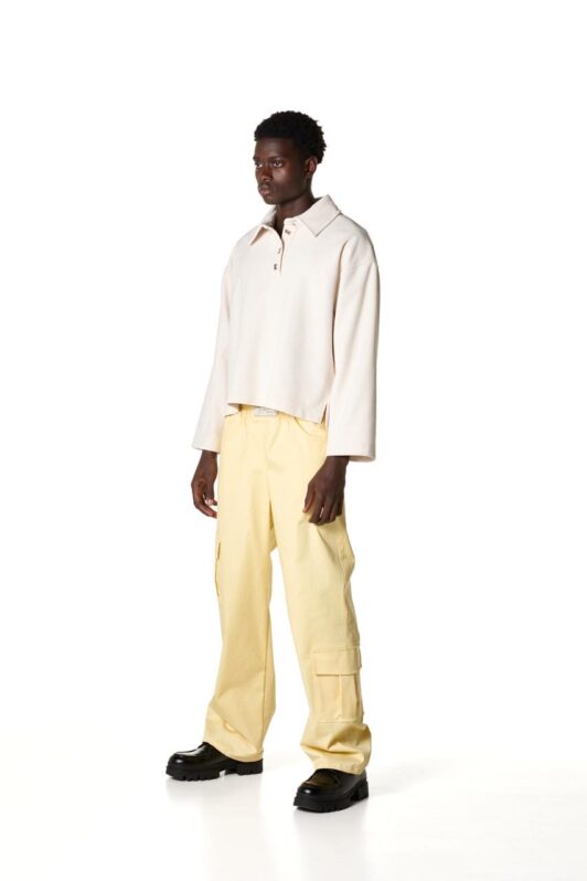 Unisex Yellow Cargo Pants