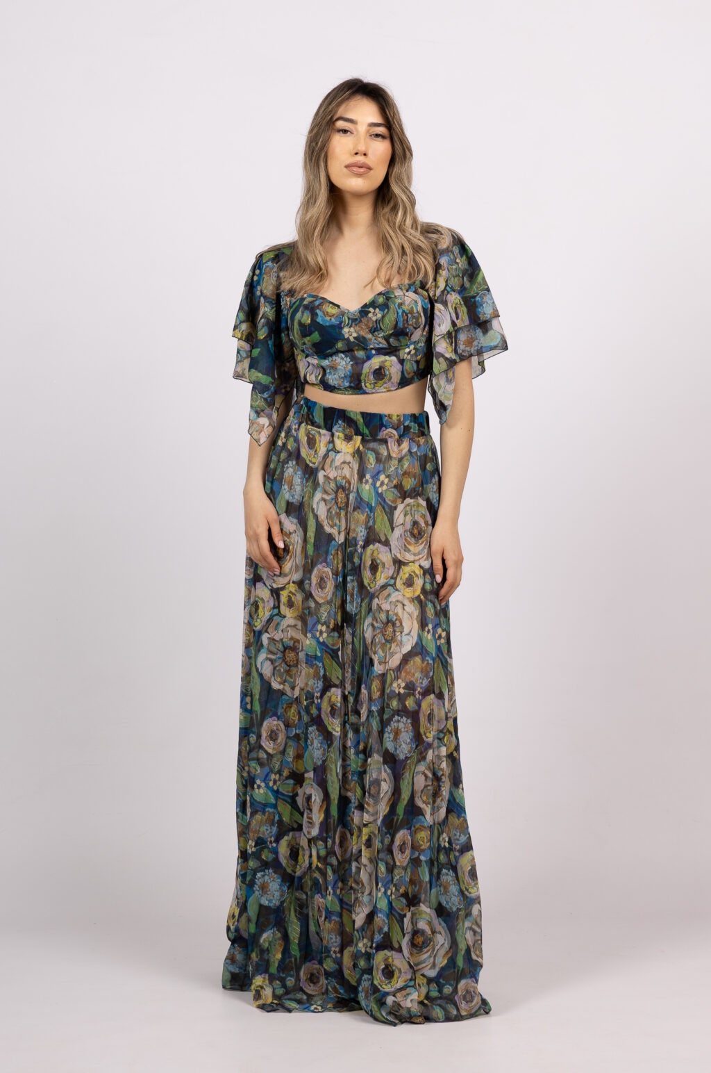 Casablanca Bust & Maxi Skirt