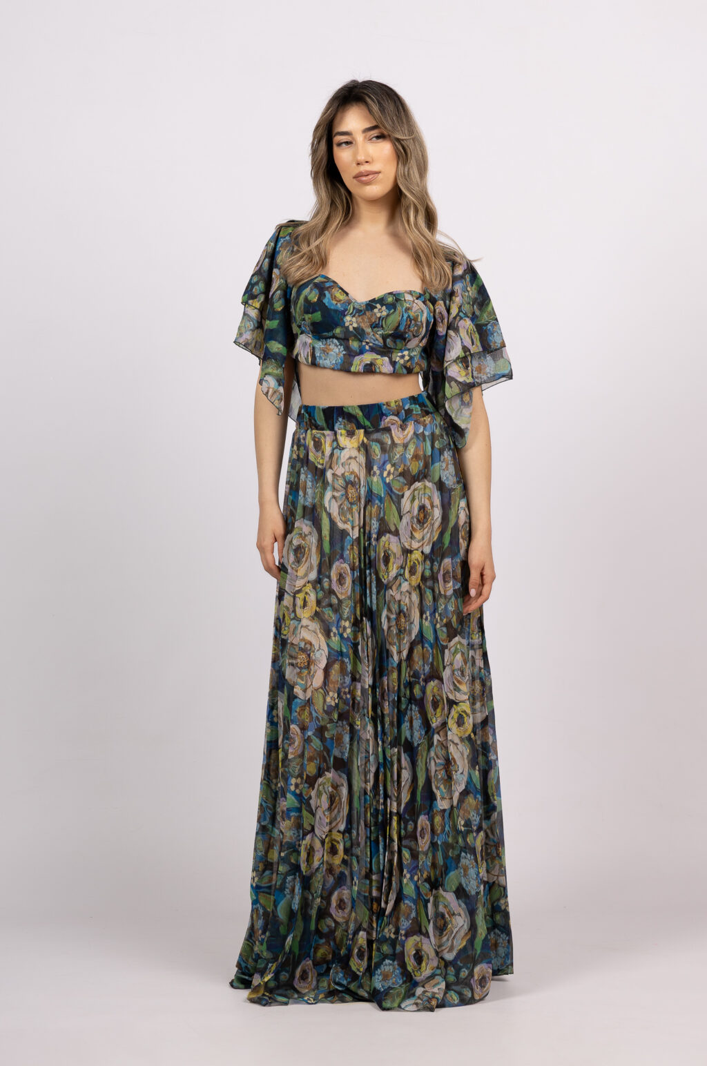 Casablanca Bust & Maxi Skirt