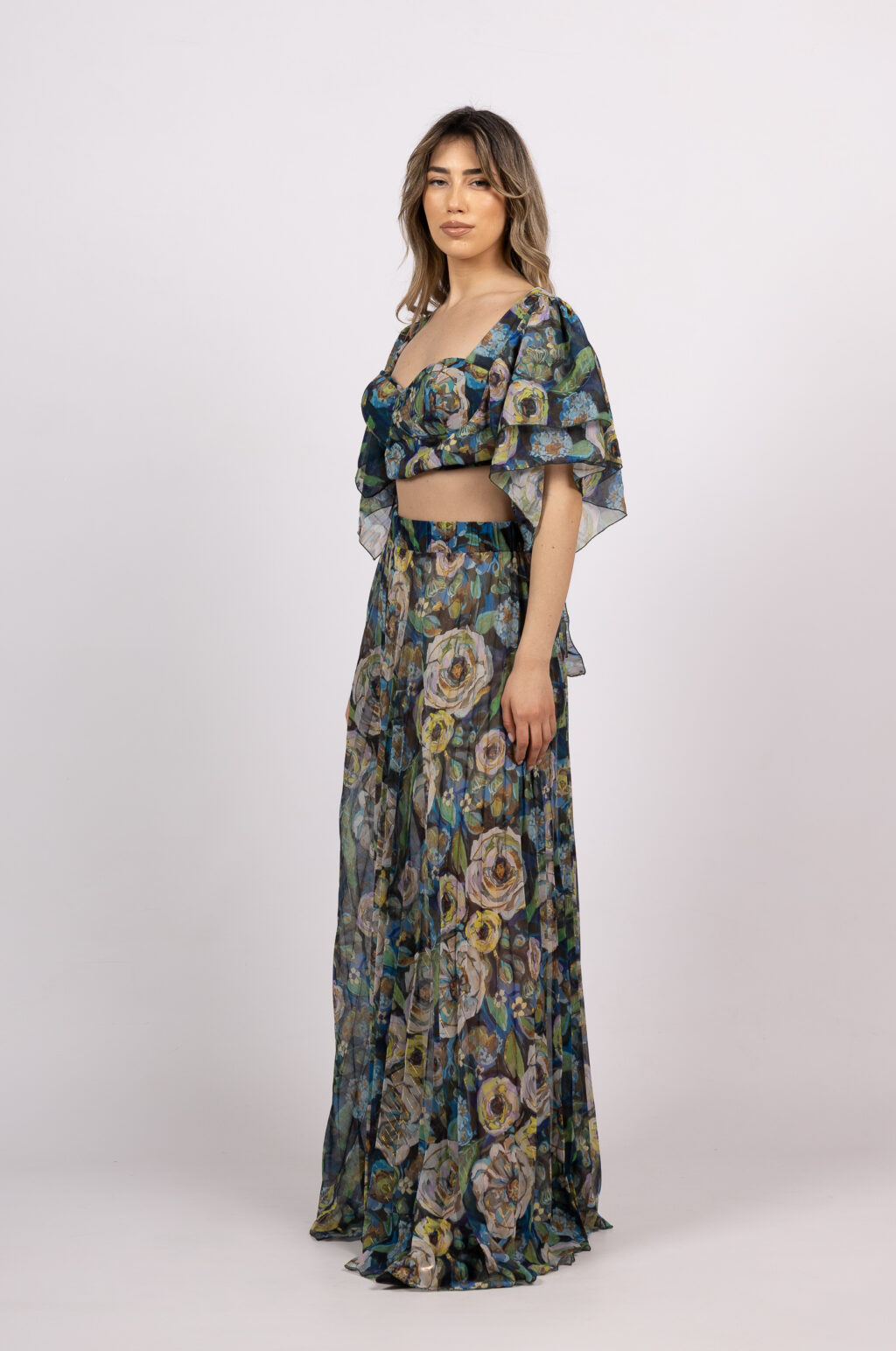 Casablanca Bust & Maxi Skirt