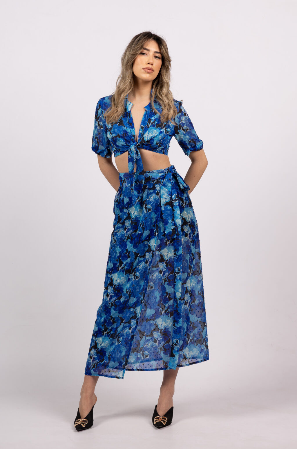 Forget Me Top & Midi Skirt