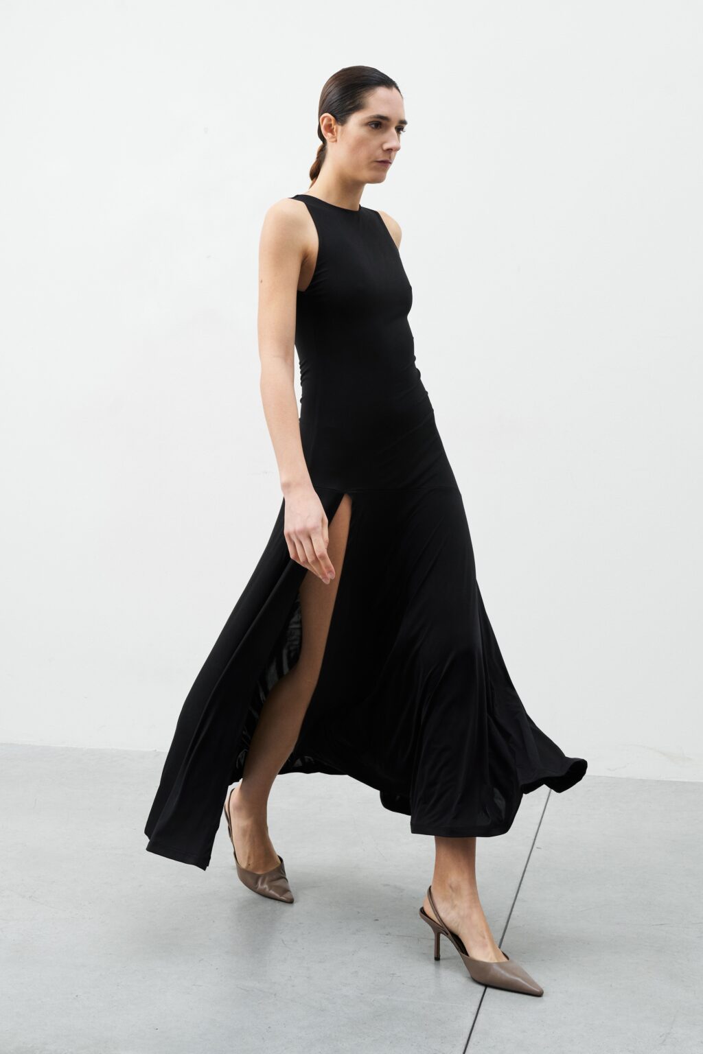 Danae Fitted Midi Dress