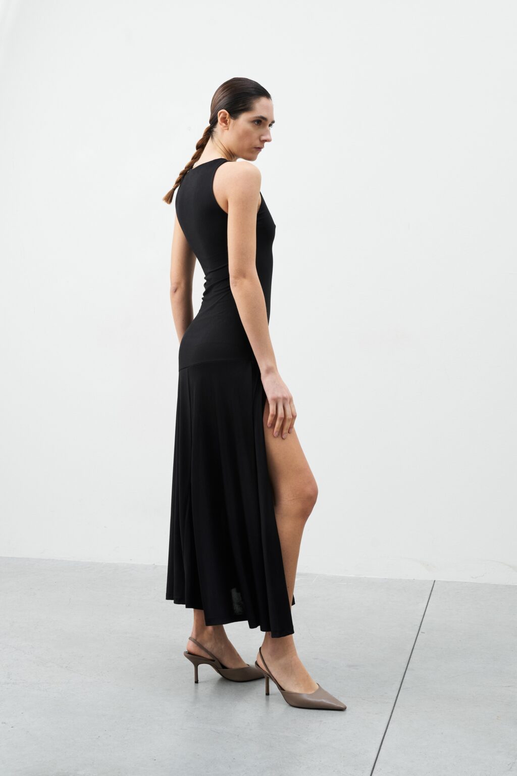 Danae Fitted Midi Dress