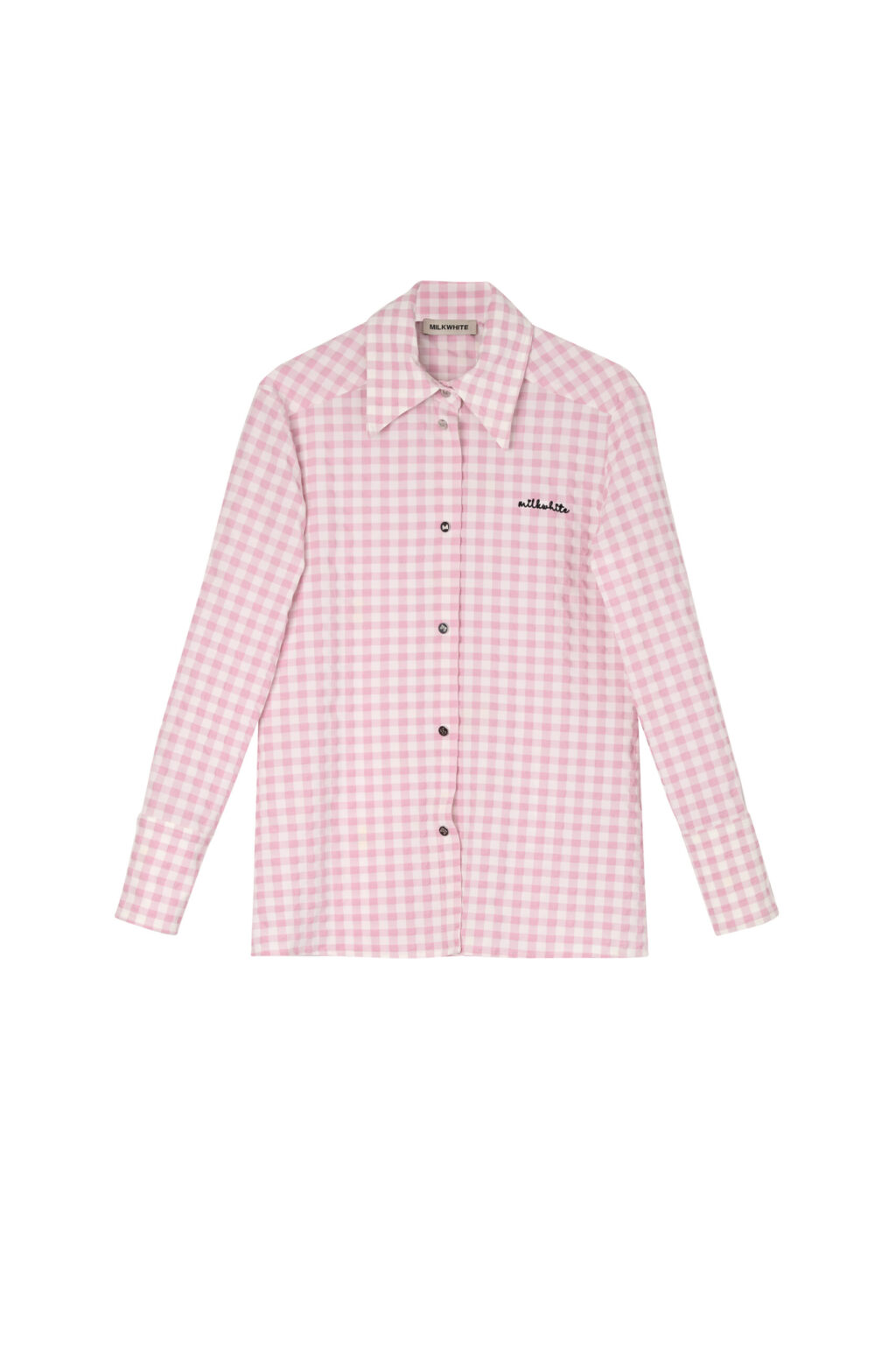 Pink Plaid Slim Fit Shirt