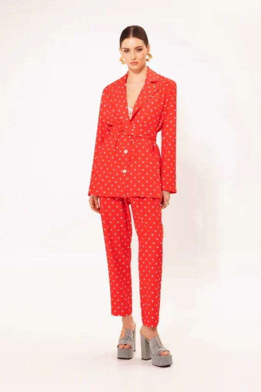 Poua Red Jacket