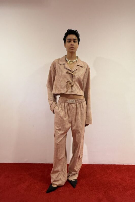 Plaid Cargo Pants