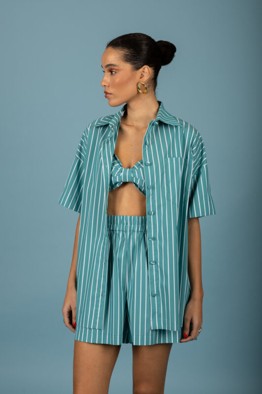 Benjamin Oversized Shirt (Green)