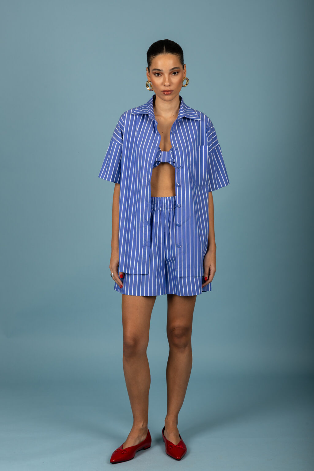 Benjamin Oversized Shirt (Denim)