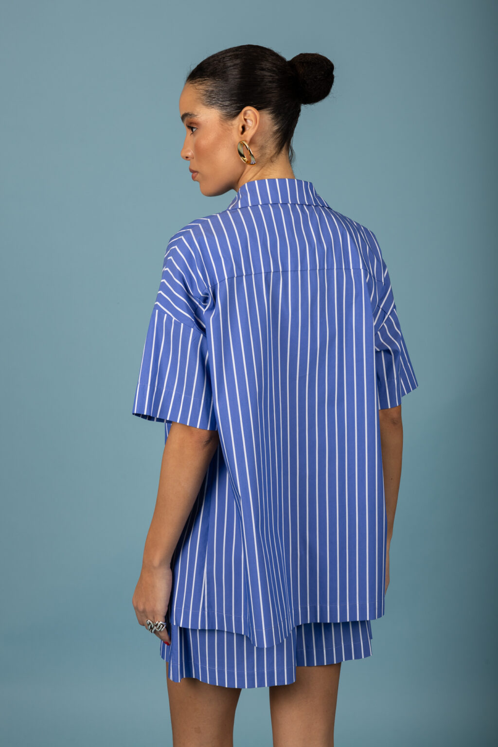 Benjamin Oversized Shirt (Denim)