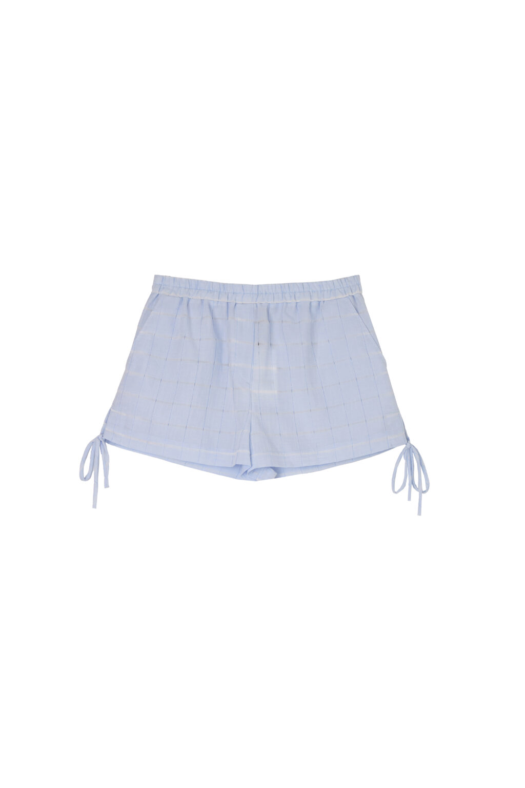 Striped Shorts With Elastic Waist