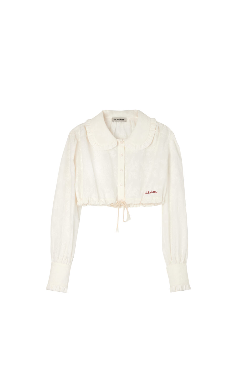 Short Shirt With Embroidery