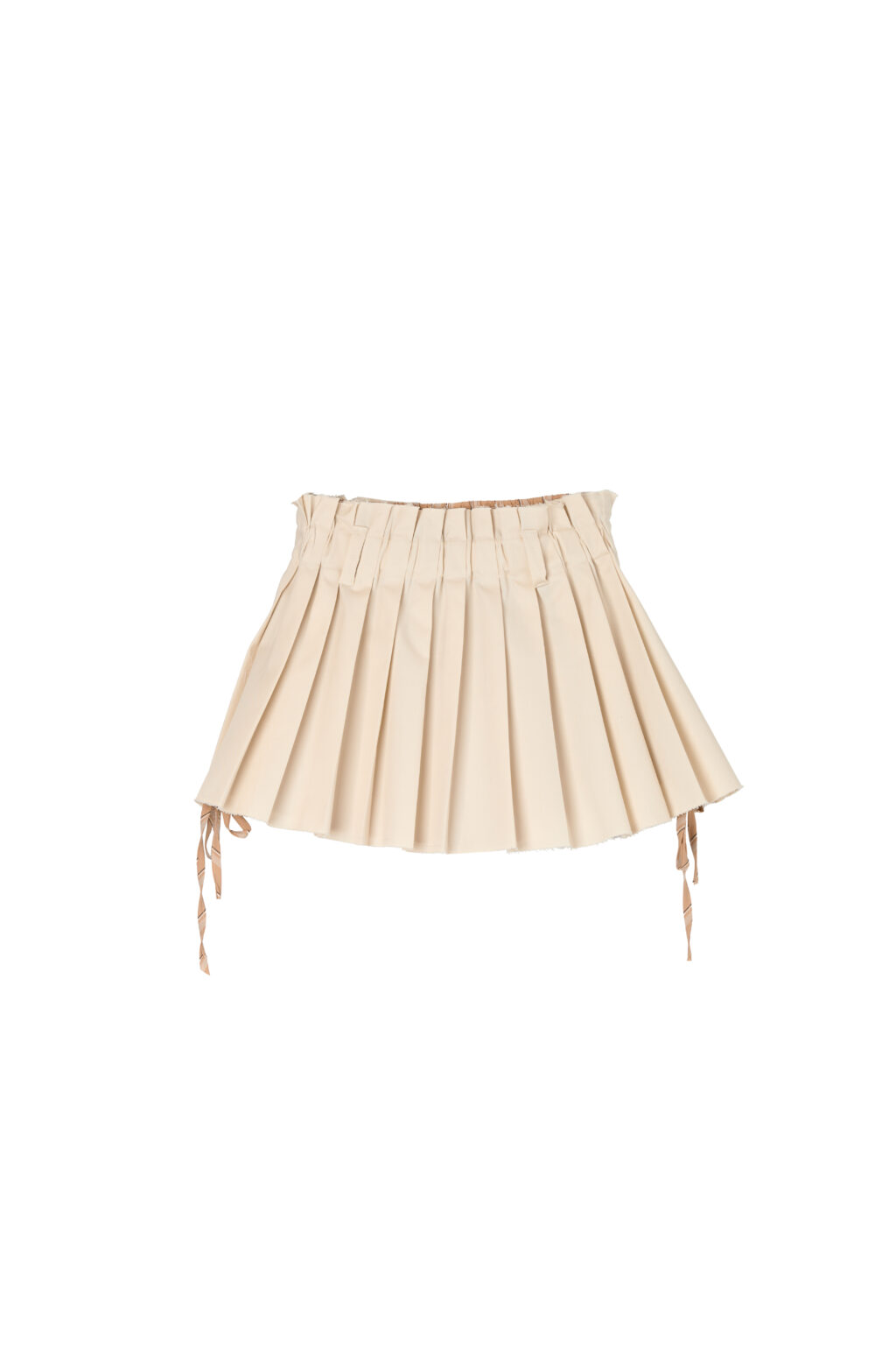 Pleated Mini Skirt