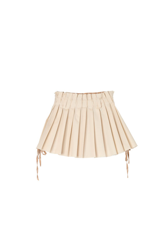 Pleated Mini Skirt