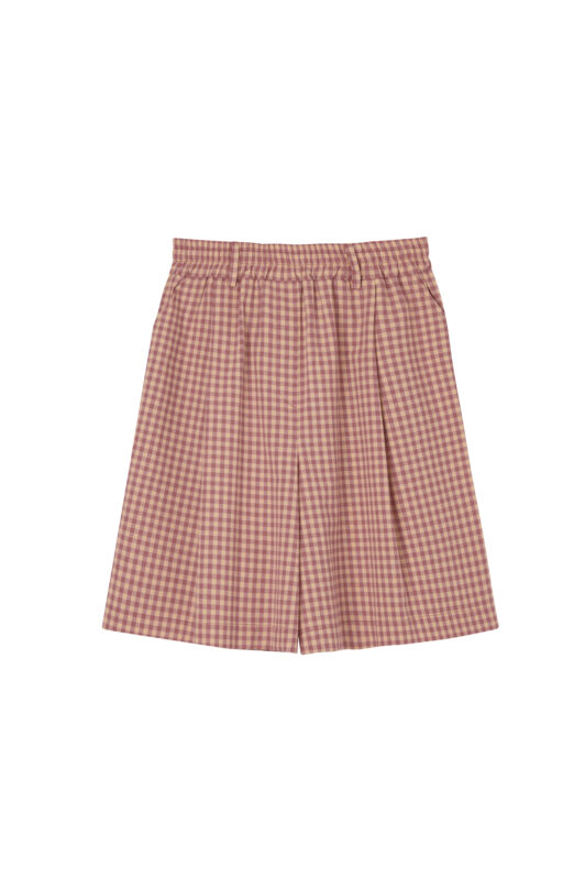 Plaid Bermuda