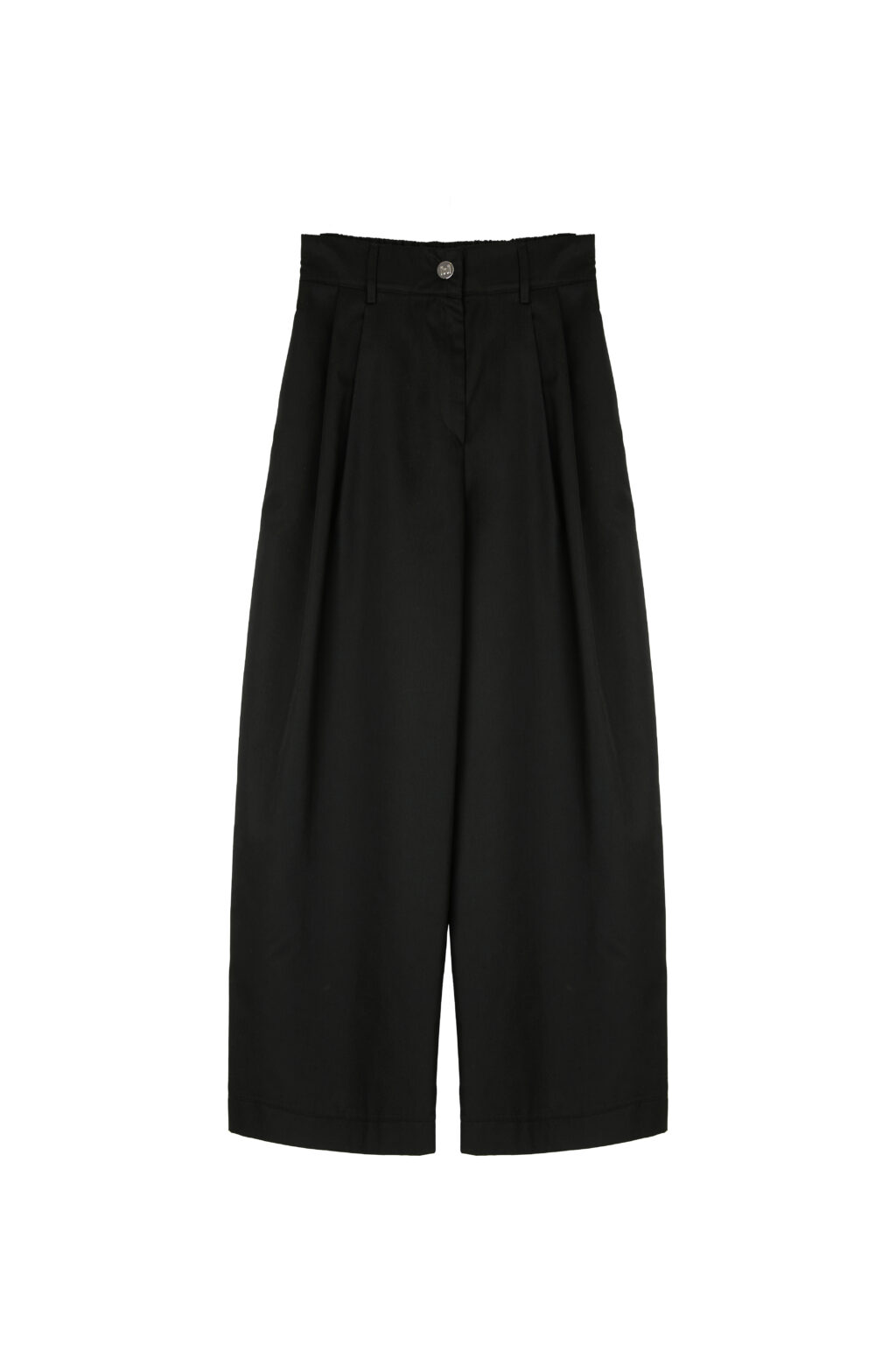 Plain Pleated Pants