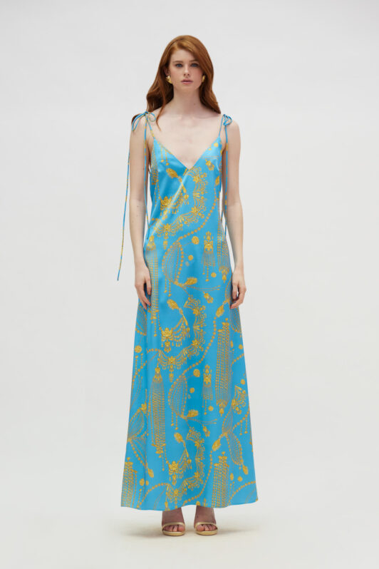 Celeste Φόρεμα (Capri blue)