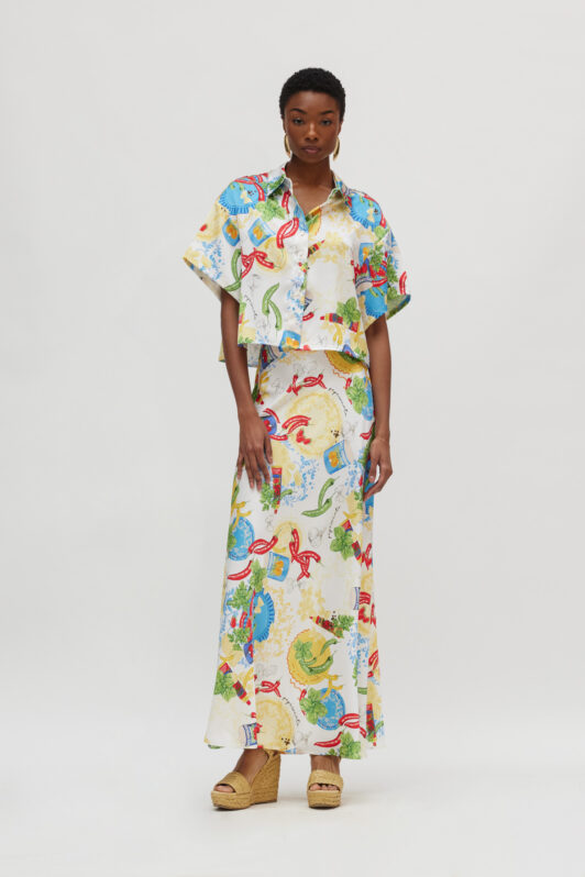 Rosemari Skirt (White)