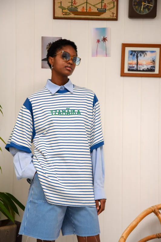 Jamaica T-Shirt Μπλε
