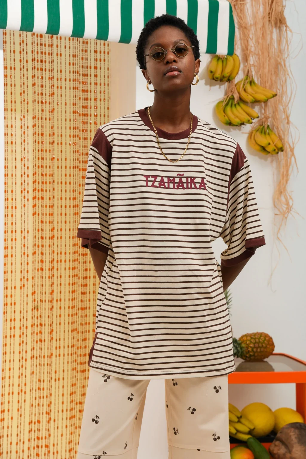 Jamaica T-Shirt Καφέ