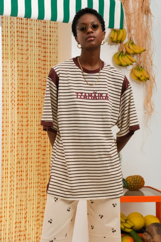 Jamaica T-Shirt Καφέ