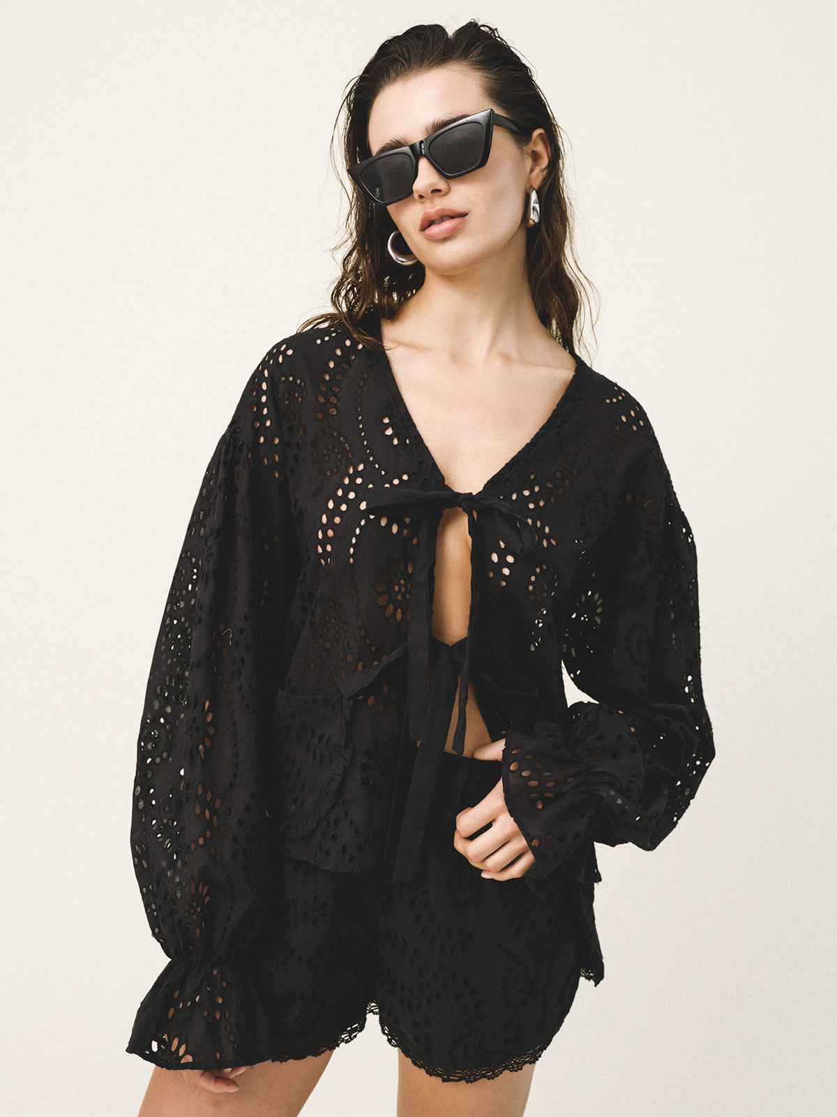Nami Broderie Top