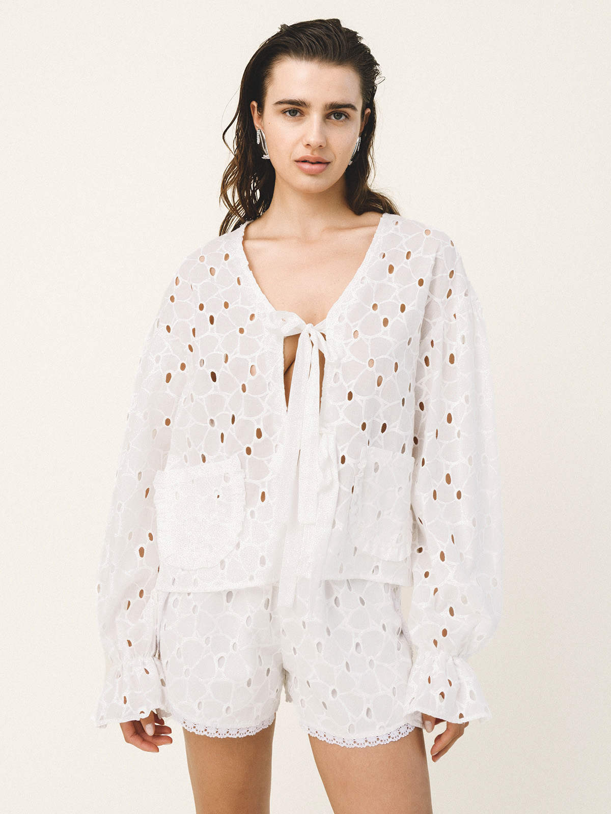 Nami Broderie Top