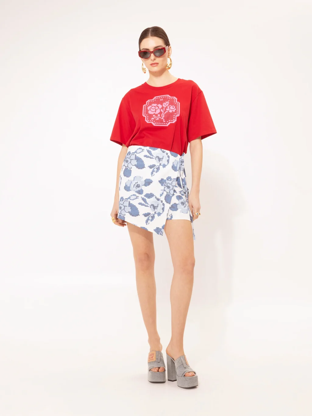 Kentima Blue Skort