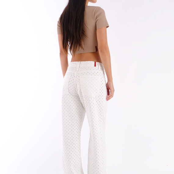 Crooked Off-White Breeze Jeans