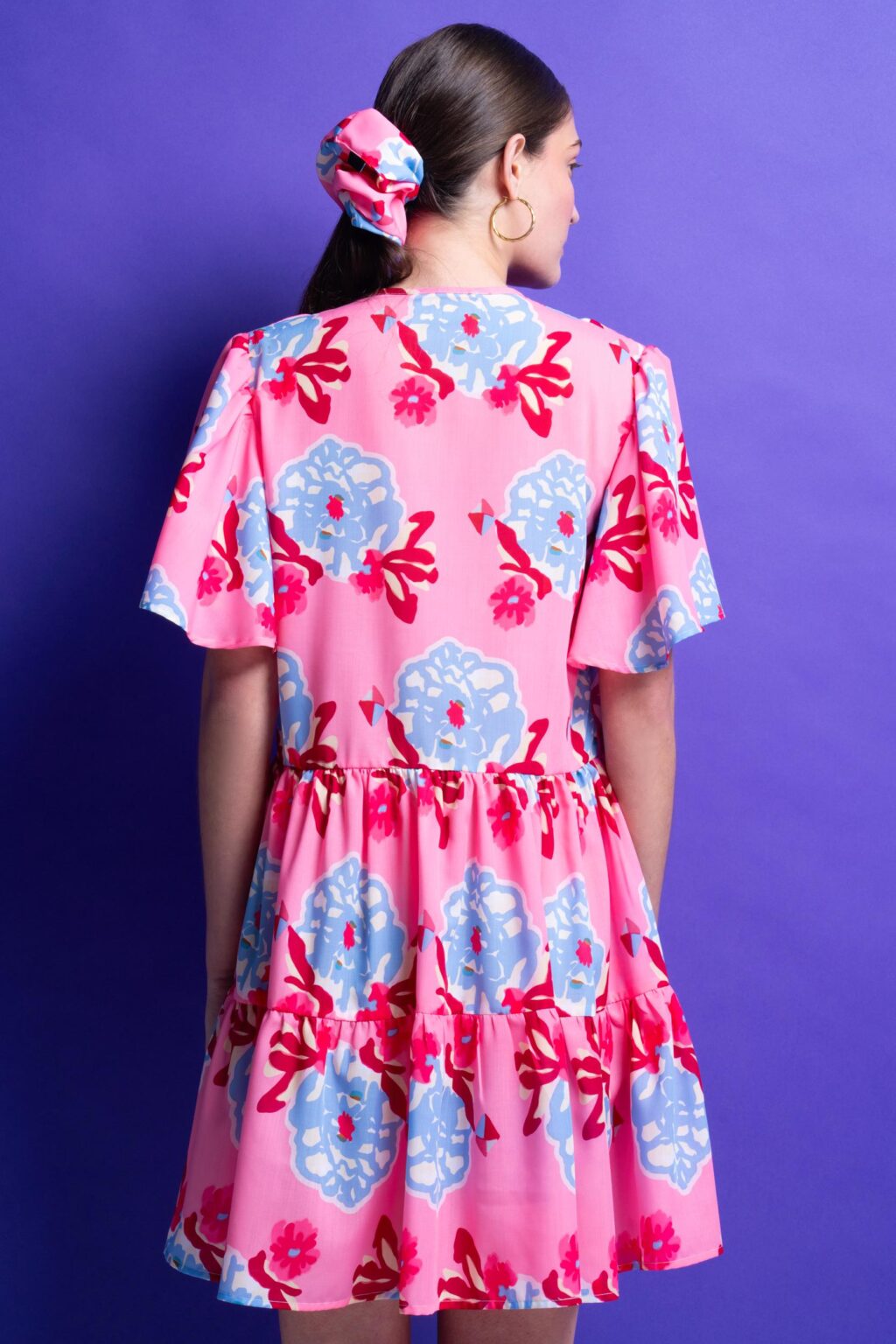Ariana Printed Mini Dress