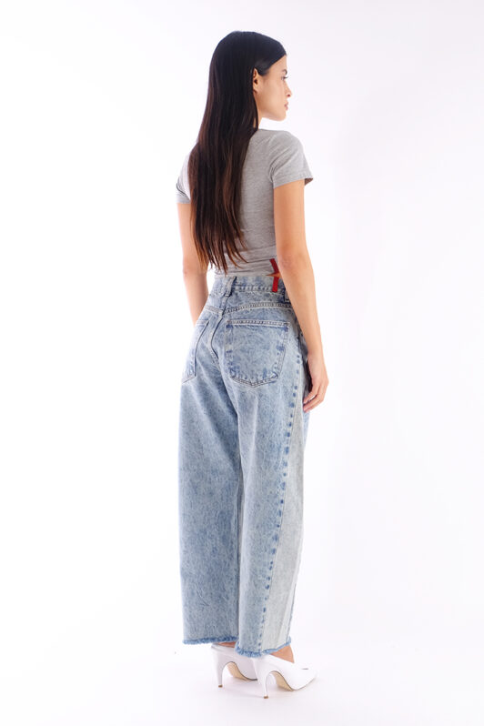 Gwen Barrel Reversed Jeans
