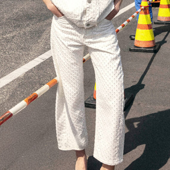 Gwen Off-White Breeze Jeans