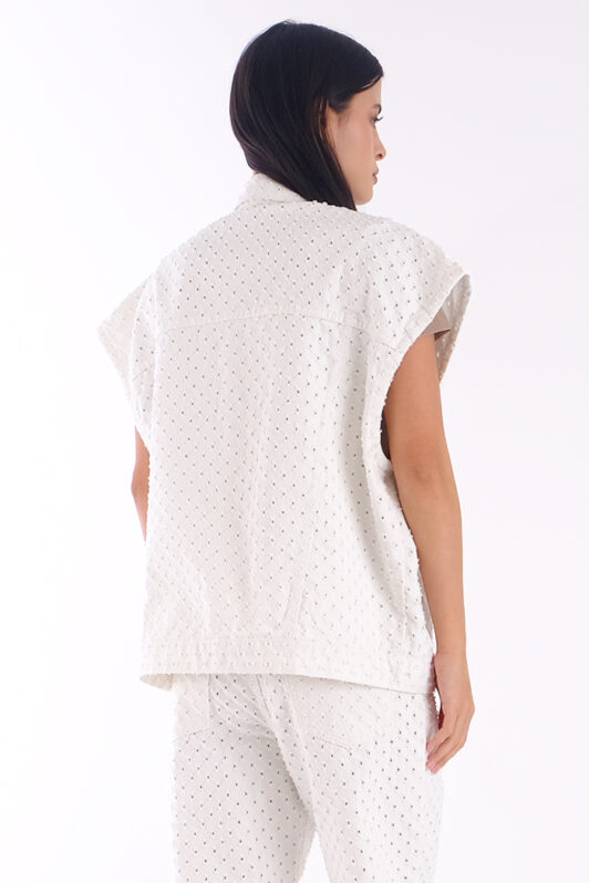 Madelyn Off-White Breeze Τζάκετ